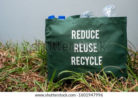 cloth bag reuse save world