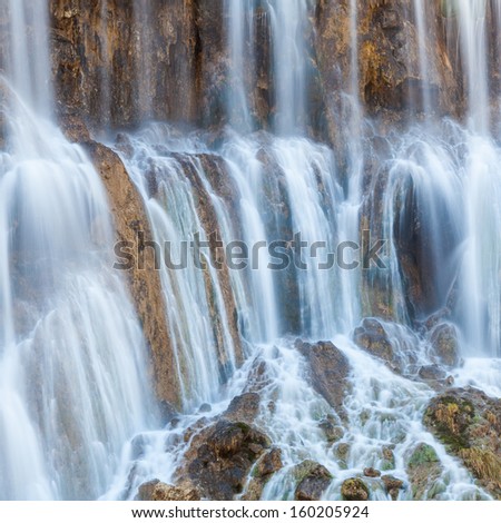 waterfall in Jiuzhaigou 