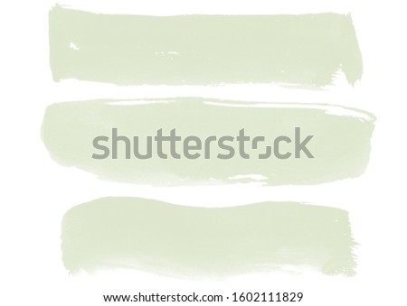 Green Colourway Brush Stroke Sets