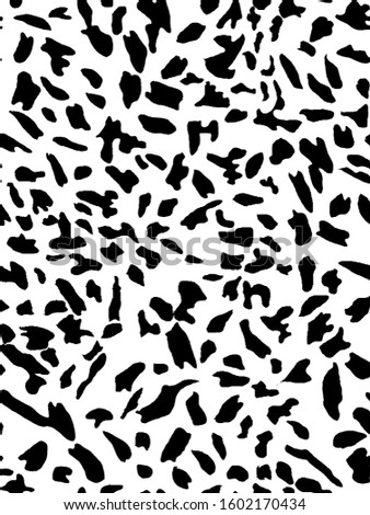 Leopard or jaguar print seamless pattern, texture fashion print, abstract safari background