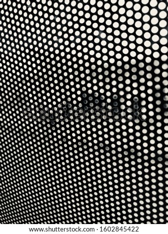 Dotted on bus window as background 