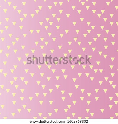 Modern colorful abstract pattern build up from pink. yellow, and blue colors