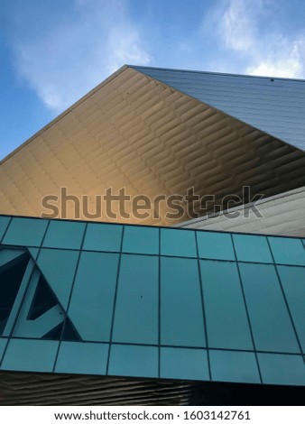 abstract shot of architecture in Denver CO