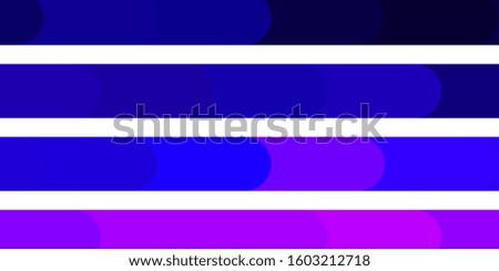 Light Purple, Pink vector layout with lines. Repeated lines on abstract background with gradient. Best design for your posters, banners.