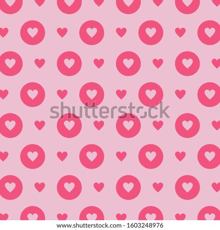 Hearts background design of love passion romantic valentines day wedding decoration and marriage theme Vector illustration