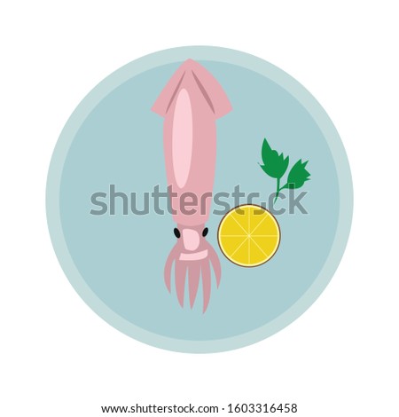 SeaFood Simple Food 3 Illustration Clip Art Vector