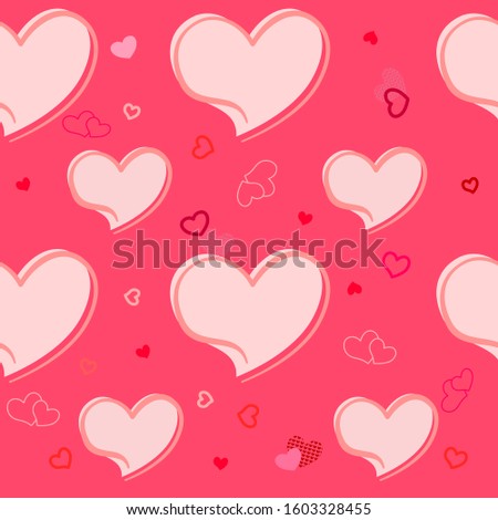 Pattern Valentines day card,ornate background.hearts,flowers, abstraction. Cute doodle decorative elements, Valentines day celebration,romantic, love, wedding. Vector illustration.