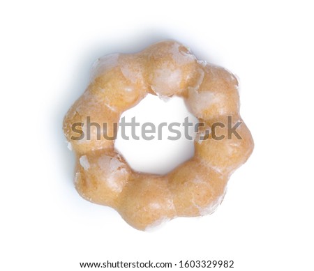 donut isolated on white backgeound