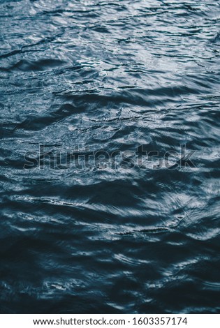 Background texture of ripples in the water 