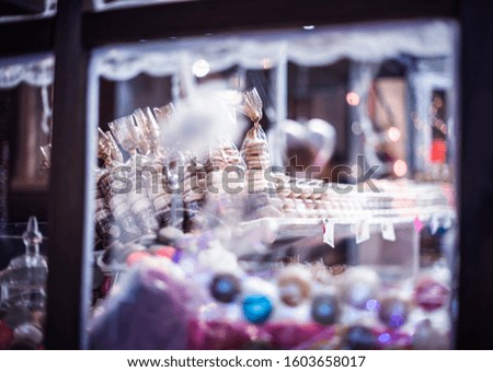 Christmas market uk manchester festival night winter holiday decoration food sweets candy sweet