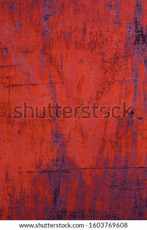 metal background, texture with clotted old paint.