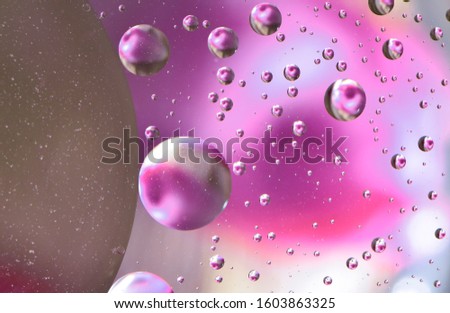 Bubble space of macro object