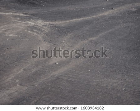 black natural stone ground, rough background