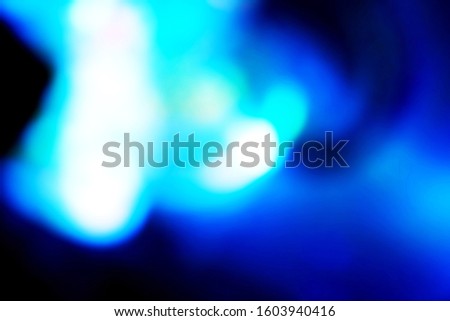 Blue white blurred background. Abstraction for design