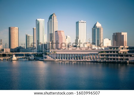 Downtown of Tampa. Tampa, Florida, USA.