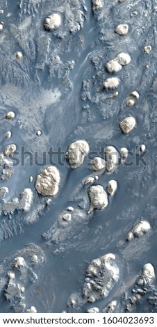 The ice age, vertical abstract photography of the deserts of Africa from the air, aerial view of desert landscapes, Genre: Abstract Naturalism, from the abstract to the figurative, 
