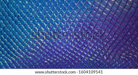 Holographic background with snake texture.