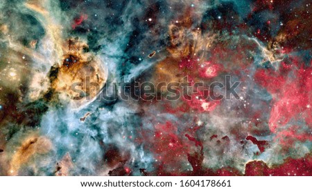 Starry background of deep outer space. Elements of this image furnished by NASA.
