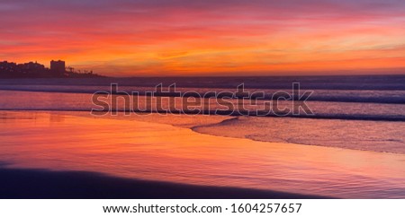 La Jolla Shores Beach Sunset