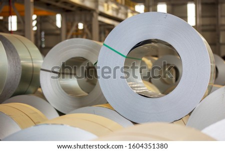 Rolls of aluminum sheet industry
