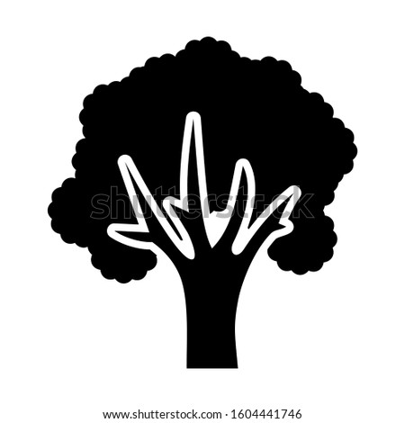 forest icon isolated sign symbol vector illustration - Collection of high quality black style vector icons
