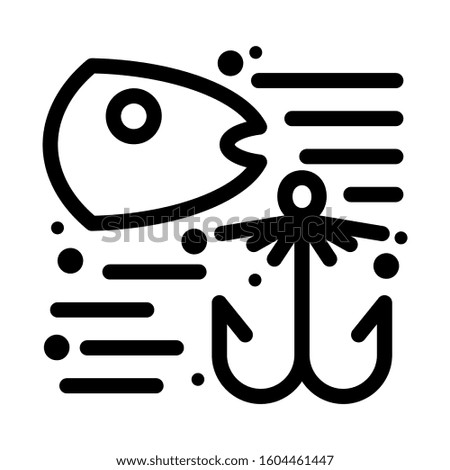 fishing  icon isolated sign symbol vector illustration - Collection of high quality black style vector icons
