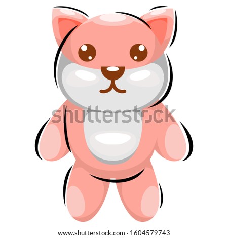 cute cat mascot design vector premium