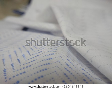 White fabric with a beautiful texture, for your design