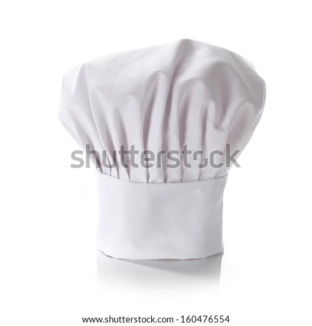 white chef hat  Royalty-Free Stock Photo #160476554