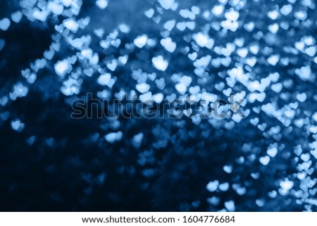 Abstract background with glitter hearts, Valentines day concept.