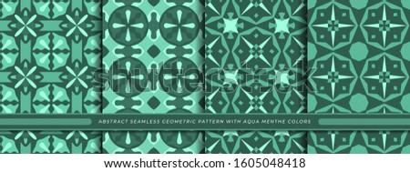 dark green pattern with abstract shapes, suitable for the textile industry, wallpaper, book cover, wall decoration and others