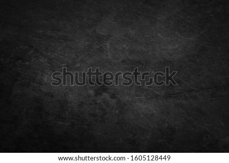 black background, vintage marbled textured border, black cement texture background. Black -Grey blank page Royalty-Free Stock Photo #1605128449