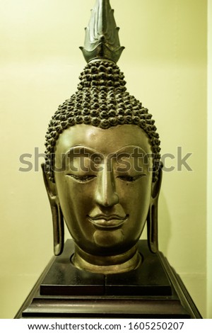 Ancient Buddha in Chiang Saen District, Chiang Rai province.