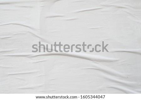 White empty textured minimal creative street poster paper Royalty-Free Stock Photo #1605344047