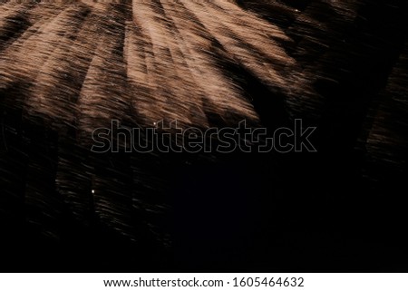 abstract painting with bright multi-colored beams of lightning on a black background, Mature pictures of fireworks. holiday landscape