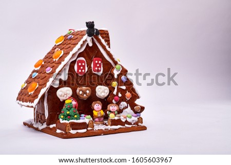 candy house from fairy of Hansel and Gretel