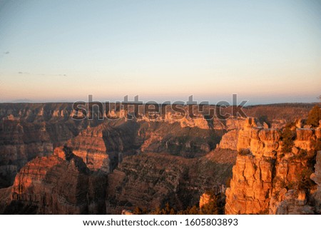 Grand Canyon Photography from the north rim. Sunrise and sunset. 