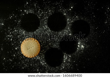 A studio photo of Christmas fruit mince pies