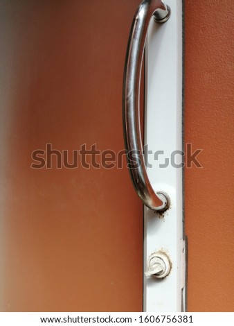 The rust metal texture on the key. Rust key background