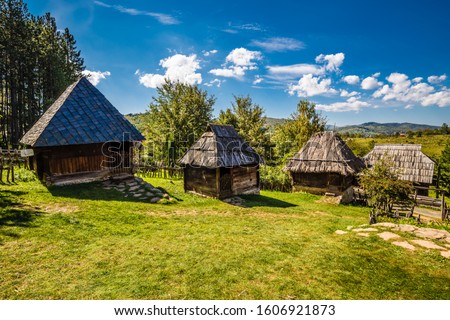 Ethno Village Of Sirogojno - Zlatibor, Serbia, Europe Royalty-Free Stock Photo #1606921873
