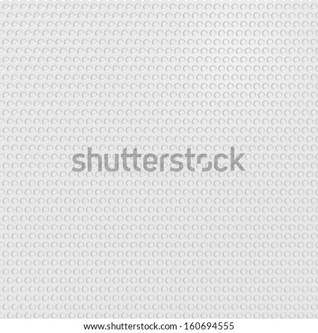 light silver metal background with round hole and reflection