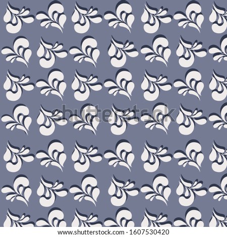 Abstract flower pattern. Suitable for wallpapers, backgrounds, decorations ect.