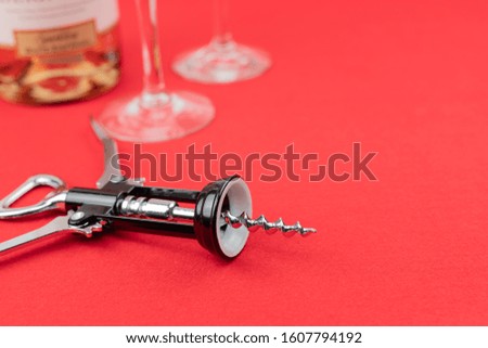 Wine opener with easy cork stopper removal