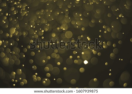Abstract bokeh lights with light Yellow background, beautiful bokeh from water droplets
