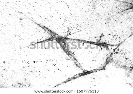 Abstract black and white background. cracked stone