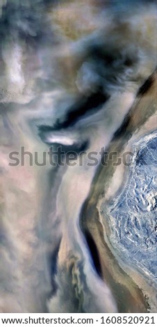 sand storm, vertical abstract photography of the deserts of Africa from the air, aerial view of desert landscapes, Genre: Abstract Naturalism, from the abstract to the figurative, 