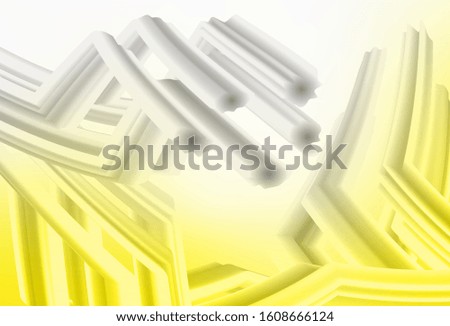 Light Yellow vector modern elegant background. Modern abstract illustration with gradient. The best blurred design for your business.