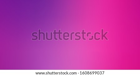 Light Purple, Pink vector blurred colorful texture. Abstract illustration with gradient blur design. New design for your web apps. Royalty-Free Stock Photo #1608699037