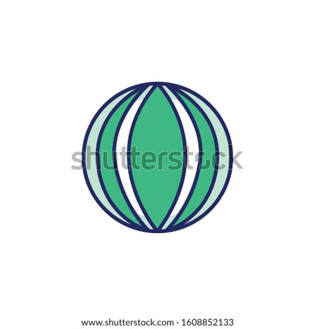 sweet watermelon candy confetti isolated icon vector illustration design