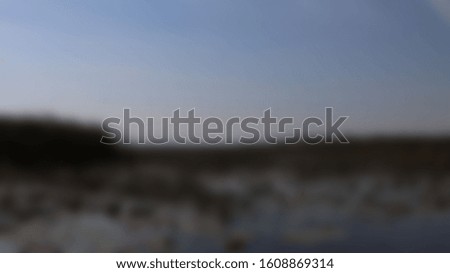 Abstract blurred sea shore slide background